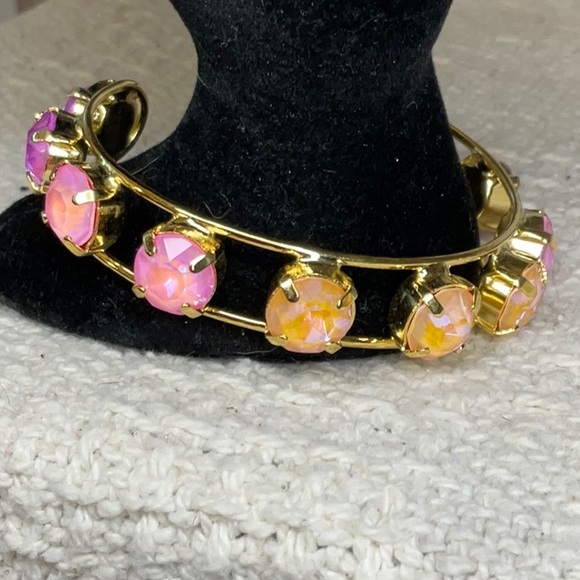 Sorrelli “Big Flirt” ombré cuff bracelet - Picture 1 of 5